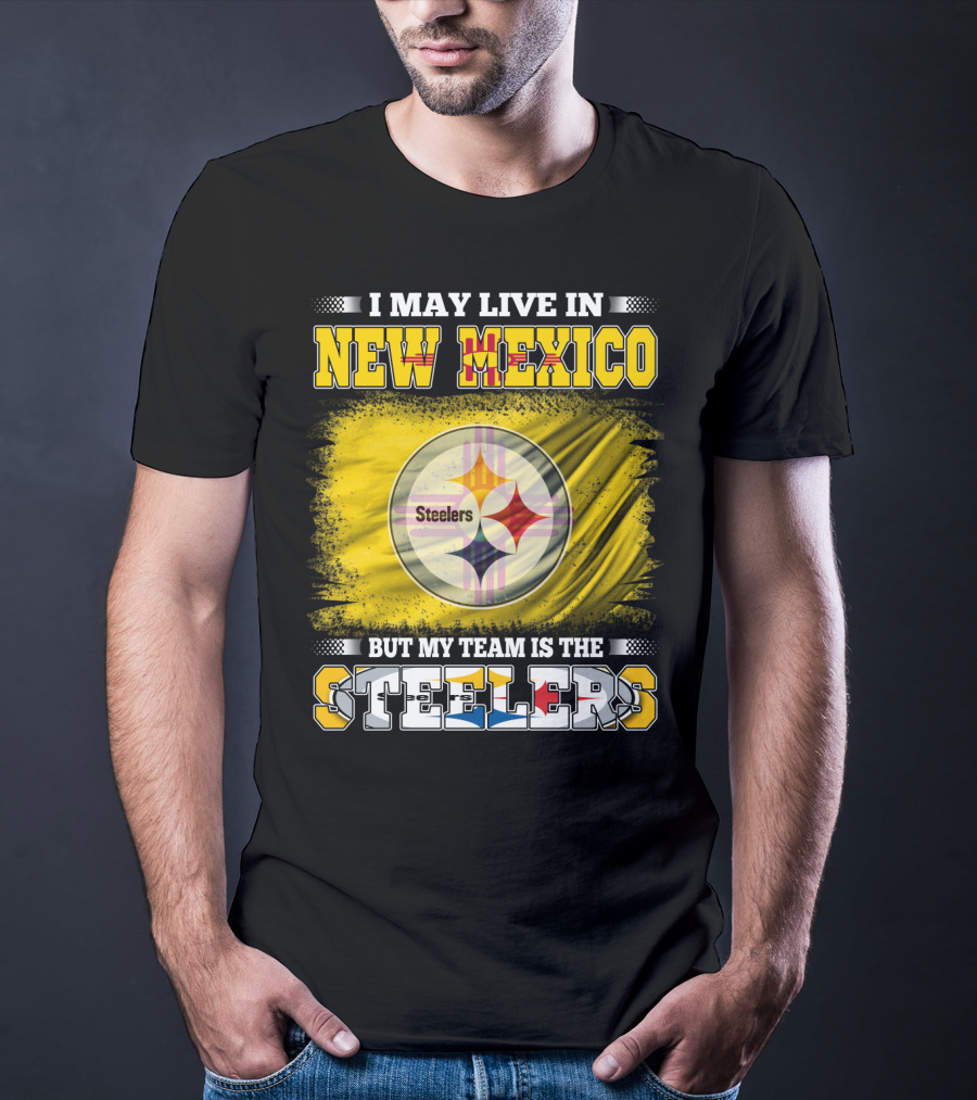 New Mexico Fan Of The Steelers Team T-Shirt