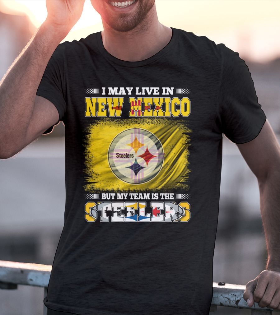 New Mexico Fan Of The Steelers Team T-Shirt