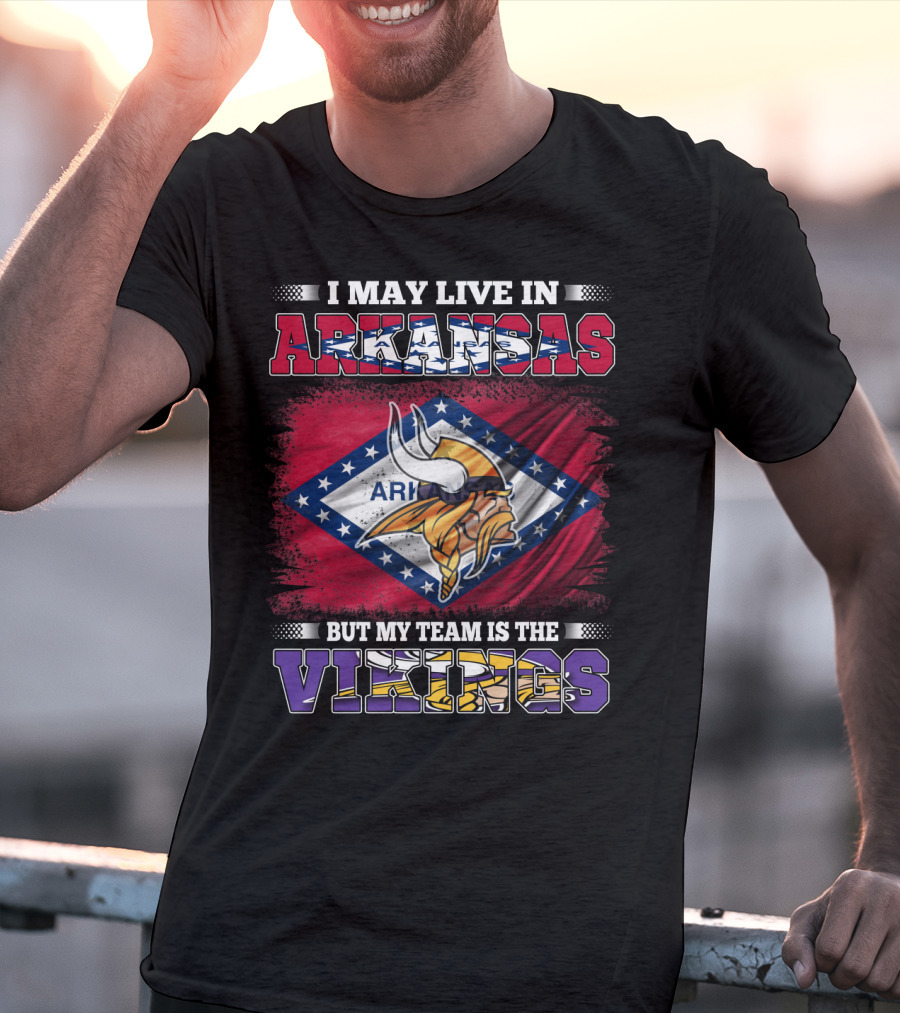 Arkansas Loyalty With Viking Pride Football Fan T-Shirt