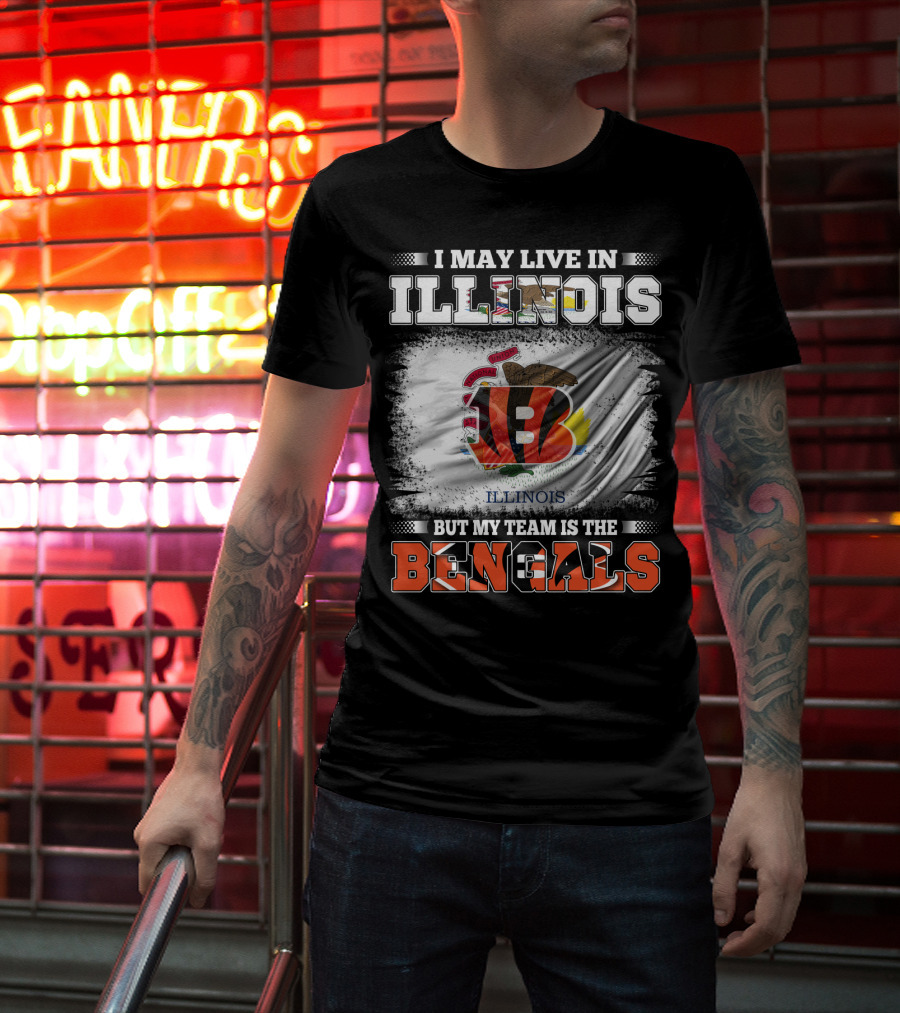 Illinois Pride And Loyalty To The Bengals Team T-Shirt