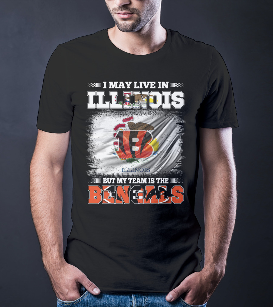 Illinois Pride And Loyalty To The Bengals Team T-Shirt