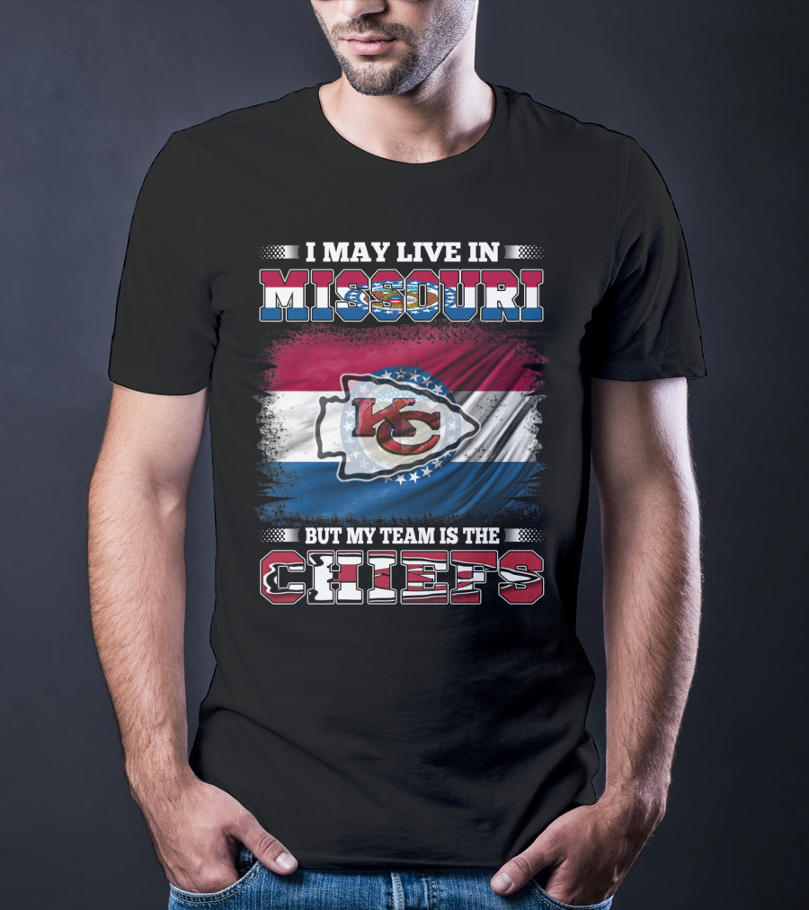 Missouri Pride Kansas City Chiefs Team Loyalty Fan T-Shirt