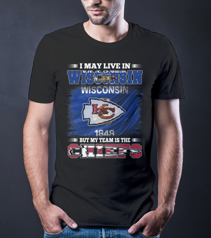 Wisconsin Resident KC Chiefs Fan 1848 T-Shirt