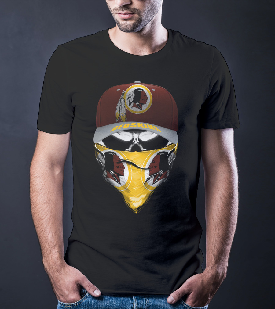 Redskins Washington Logo Feather Tribal T-Shirt