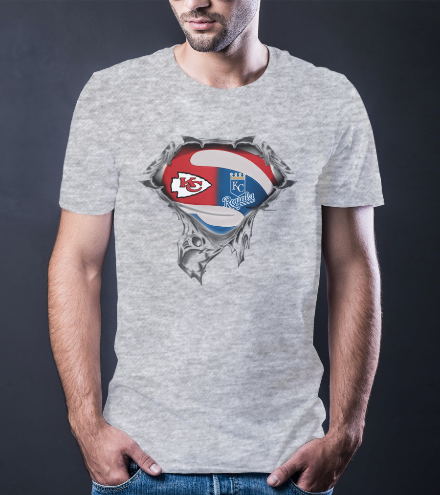 Kansas City Chiefs And Royals Super Combo 3D T-Shirt