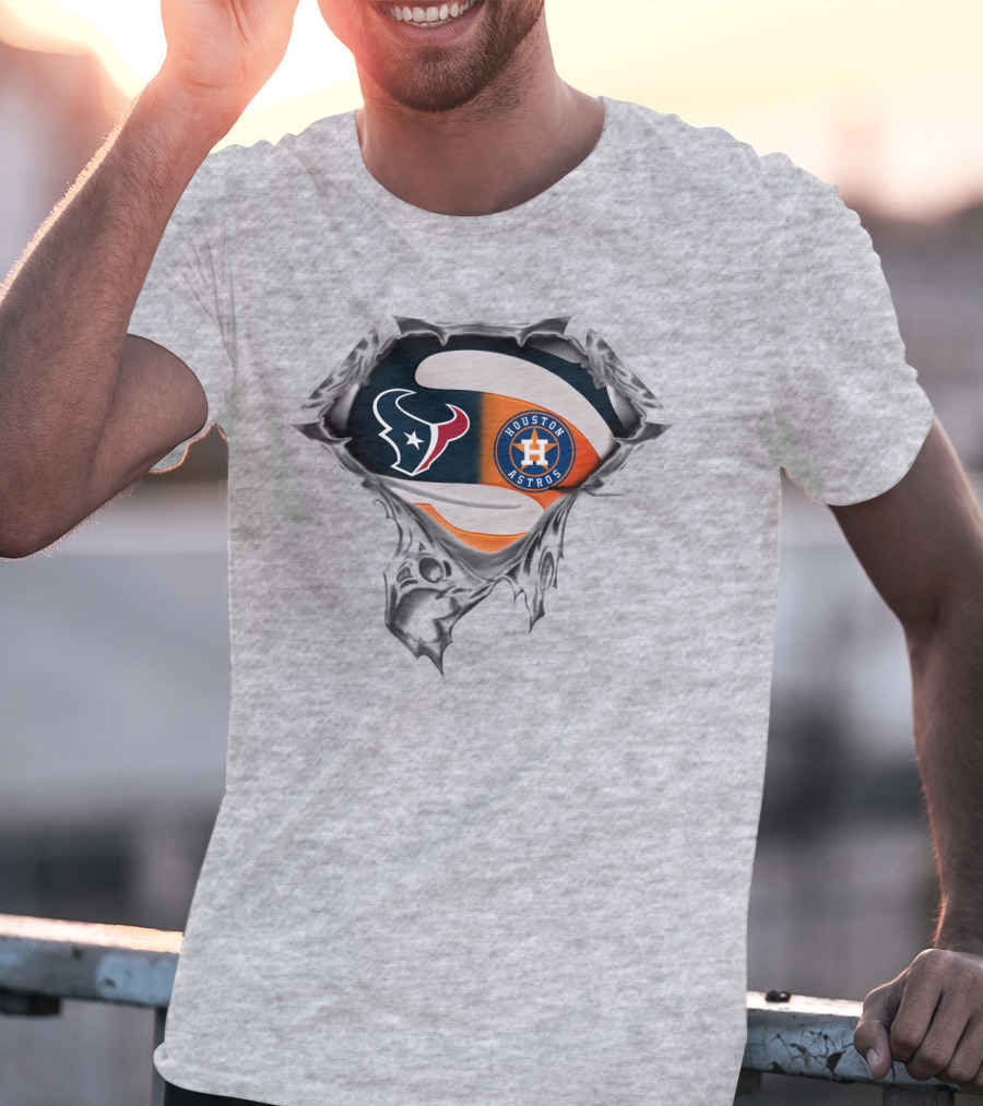 Houston Texans Houston Astros Super T-Shirt