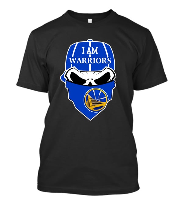 I Am Warriors Golden State Skull T-Shirt