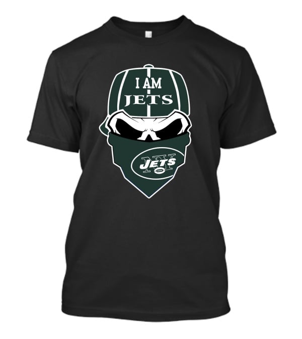 I Am Jets Skull New York Jets T-Shirt