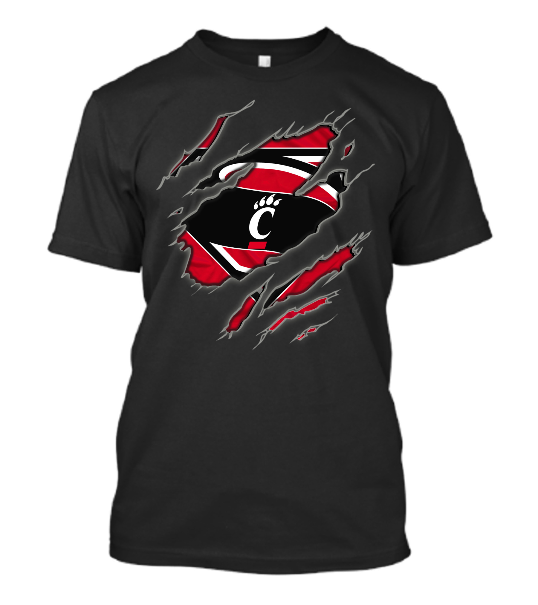 Cincinnati Bearcats Superman Logo Claw T-Shirt