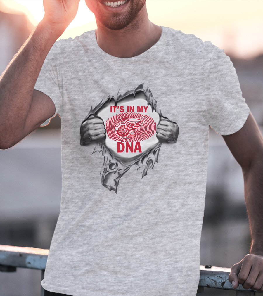 It's In My Dna Detroit Red Wings T-Shirt