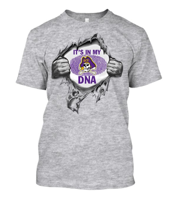 It's In My Ecu Pirates Dna T-Shirt