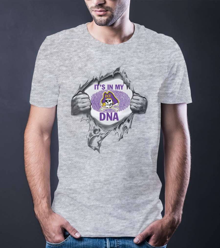 It's In My Ecu Pirates Dna T-Shirt
