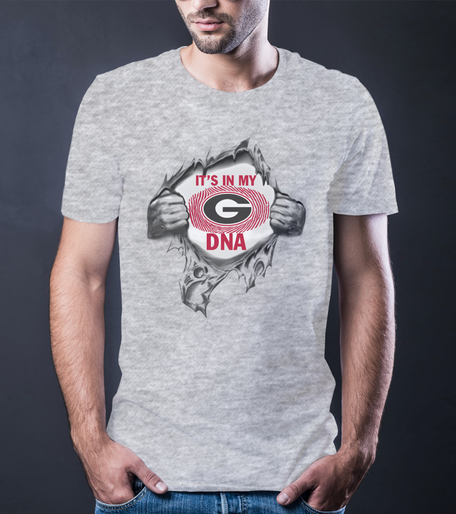 It's In My Dna Georgia Bulldogs T-Shirt