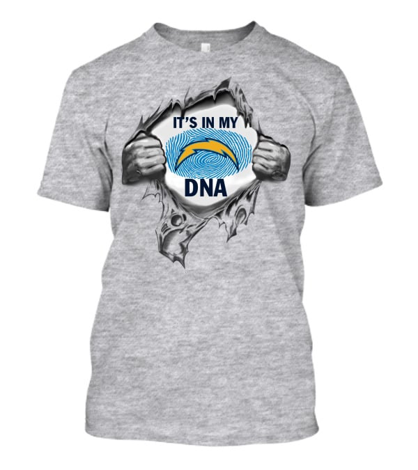 Los Angeles Chargers It's In My Dna T-Shirt