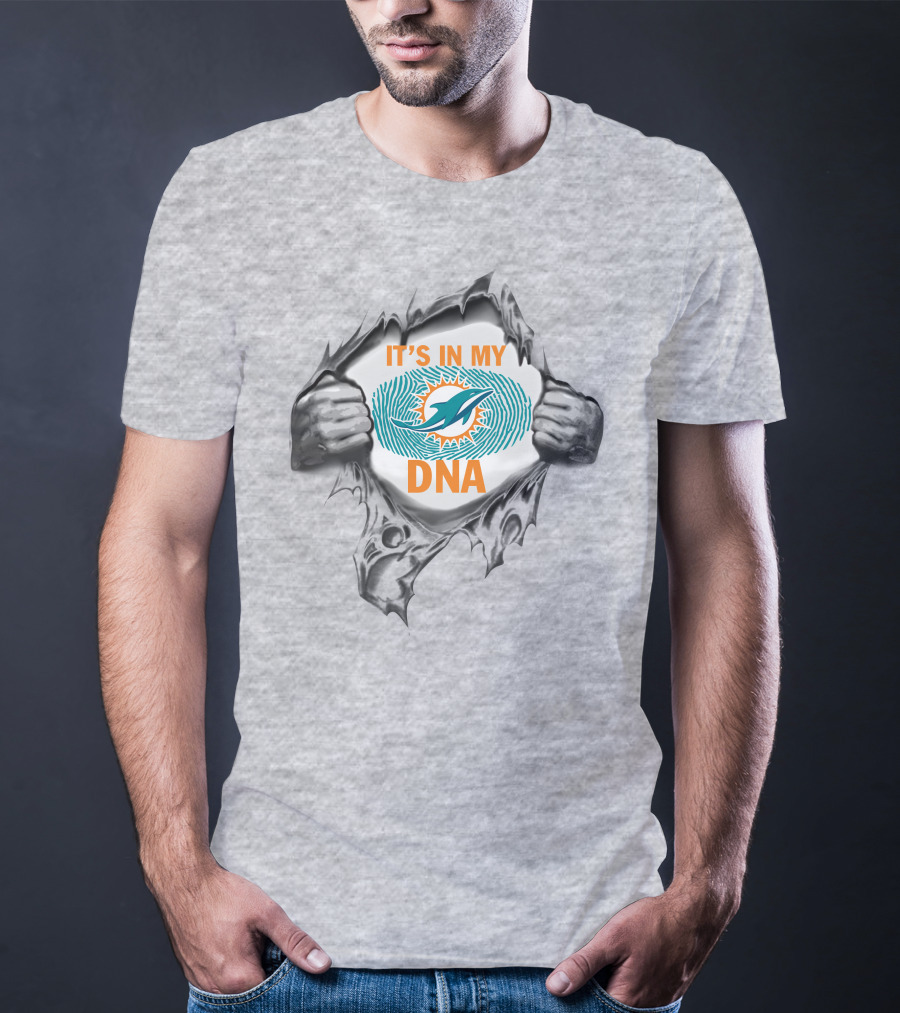 Miami Dolphins It's In My Dna T-Shirt