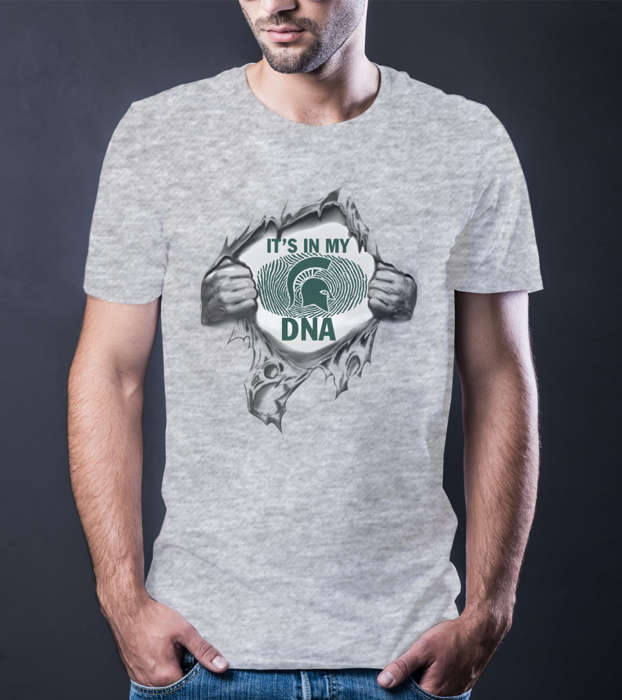 It's In My Dna Michigan State Spartans T-Shirt