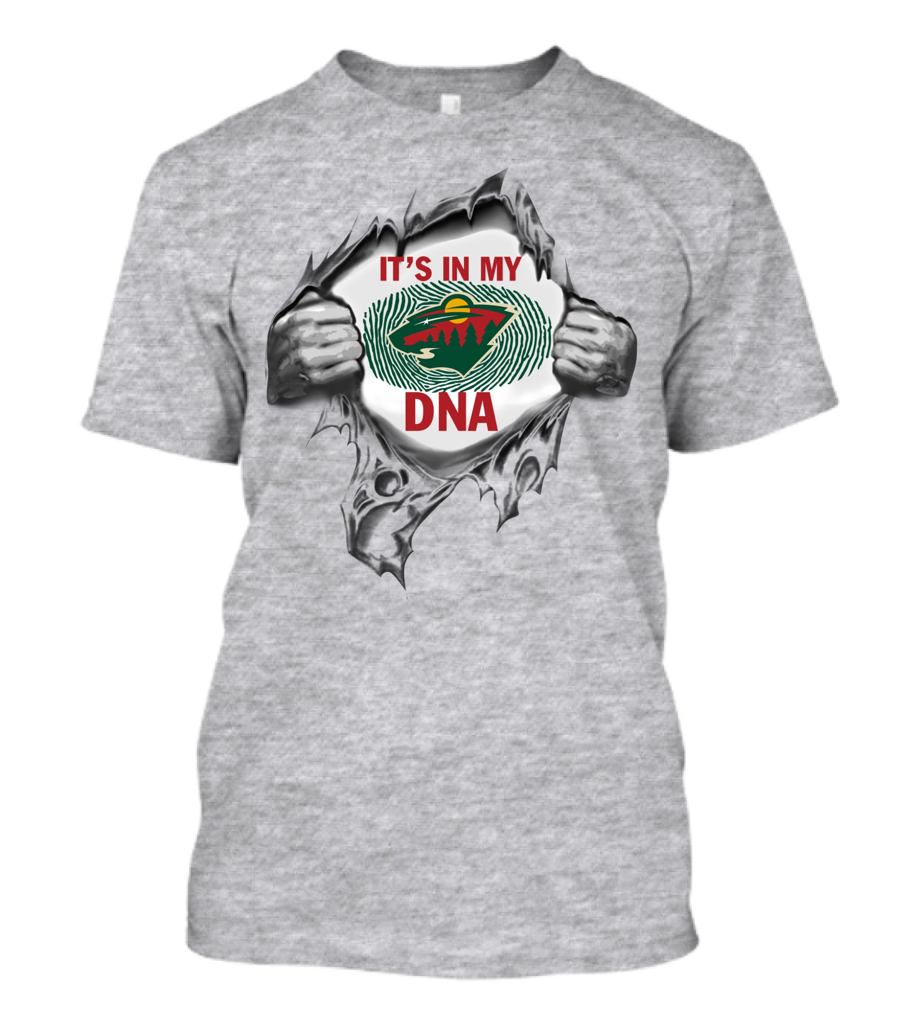 It's In My Minnesota Wild Dna T-Shirt