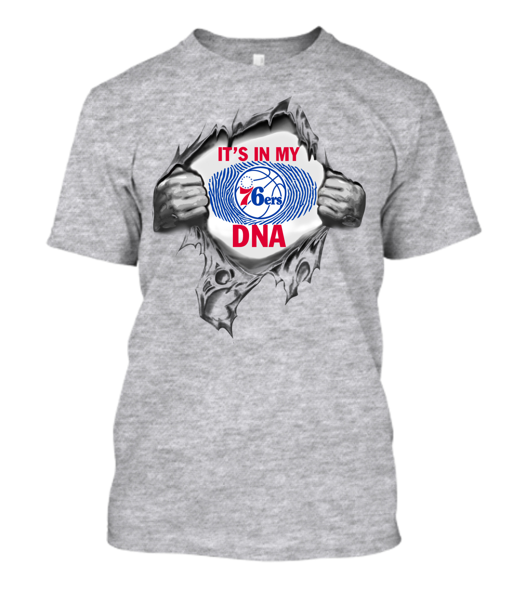 It's In My Philadelphia 76ers Dna T-Shirt