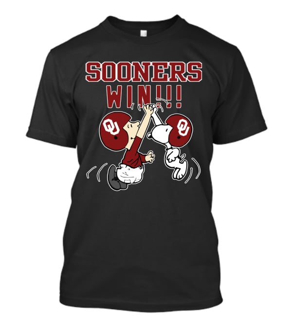 Sooners Win Ou Team Celebration T-Shirt