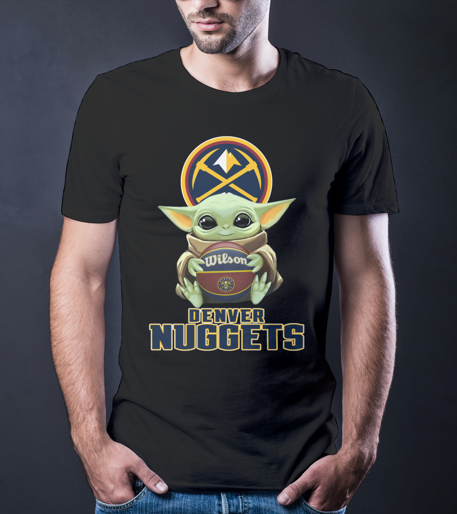 Denver Nuggets Baby Yoda Wilson Basketball T-Shirt