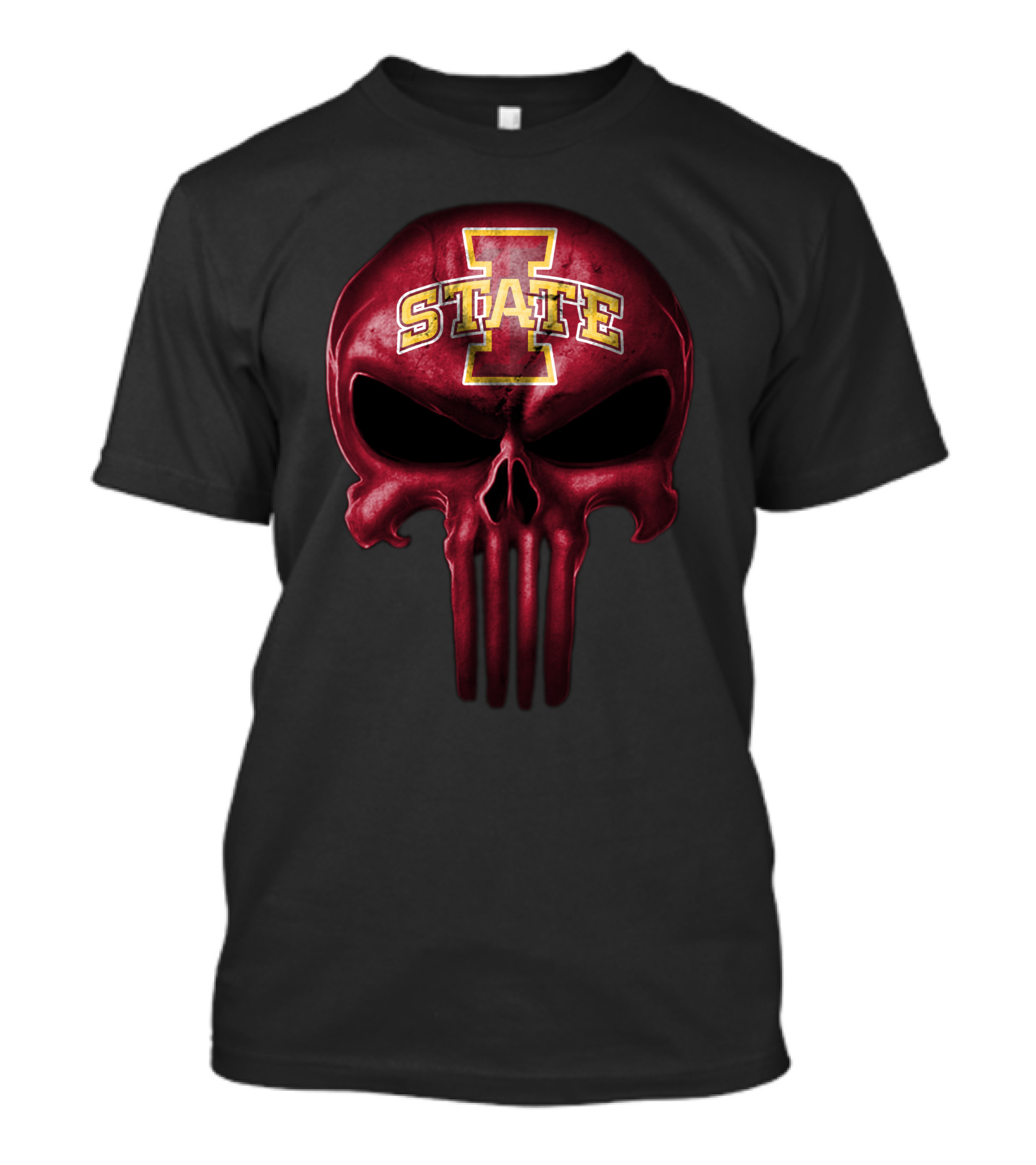 Iowa State Cyclones Skull Logo Dark T-Shirt
