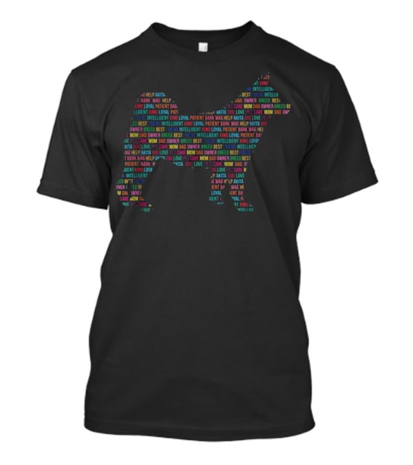Akita Dog Kind Loyal Intelligent Love Help Breed Care Mom Dad Owner Best T-Shirt