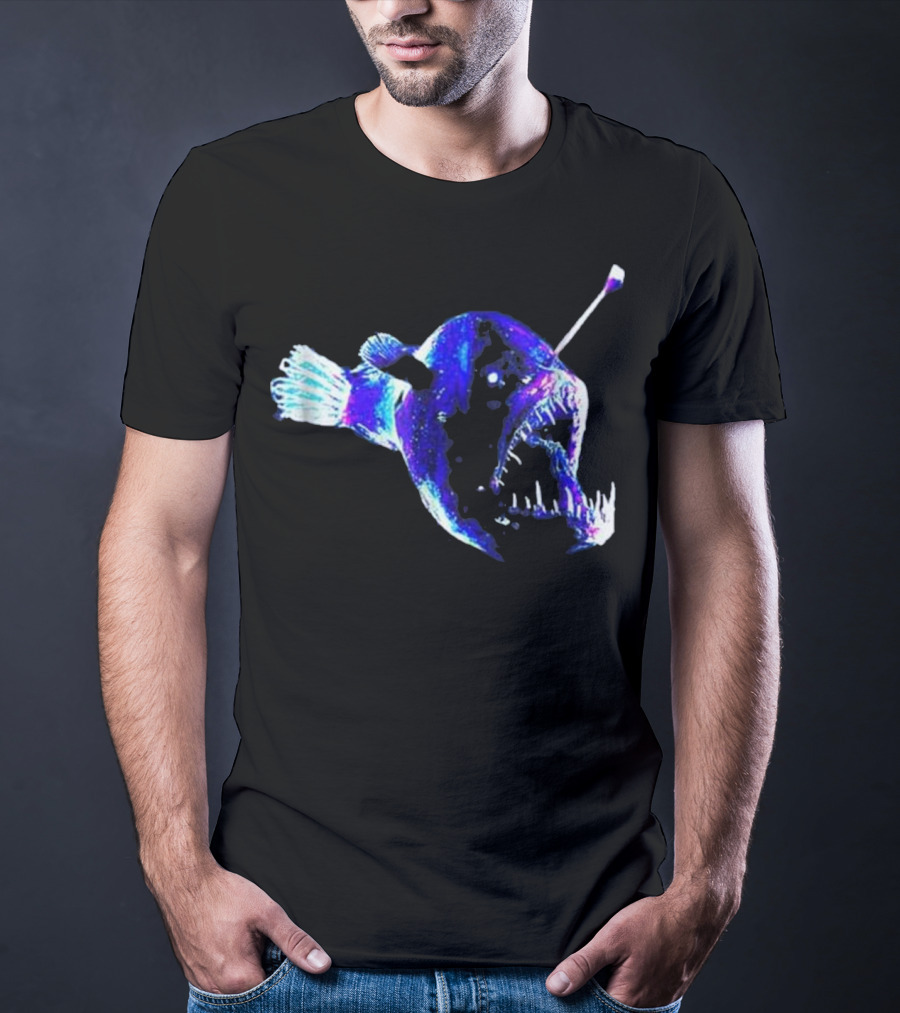 Angler Fish Night Glow Deep Sea Creature T-Shirt