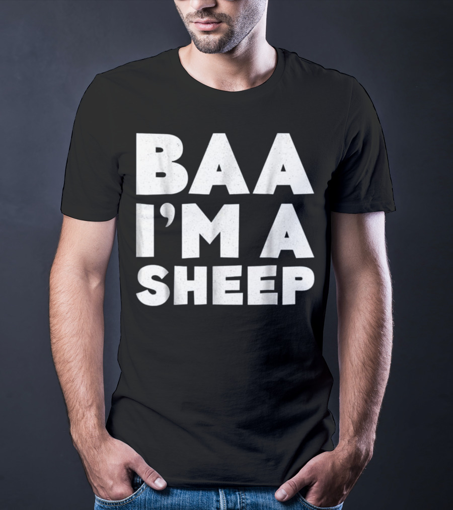 Baa I'm A Sheep Playful T-Shirt