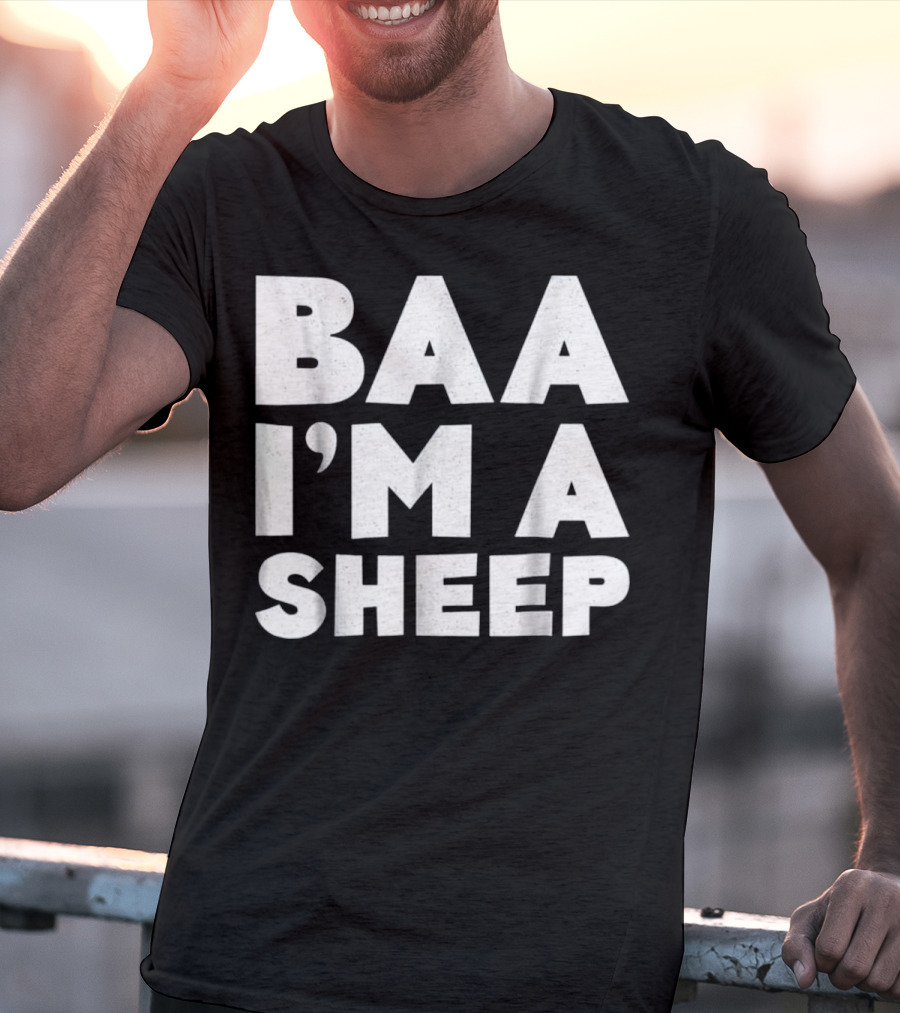 Baa I'm A Sheep Playful T-Shirt