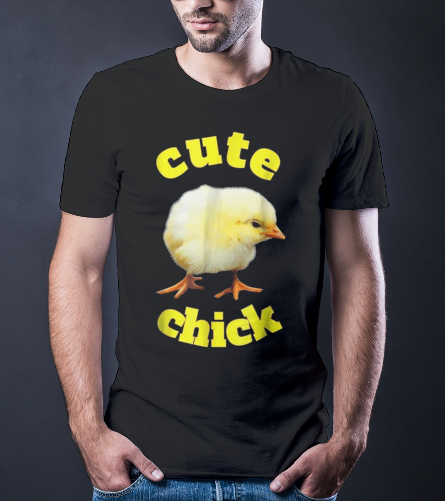 Cute Chick Fluffy Baby Chicken T-Shirt