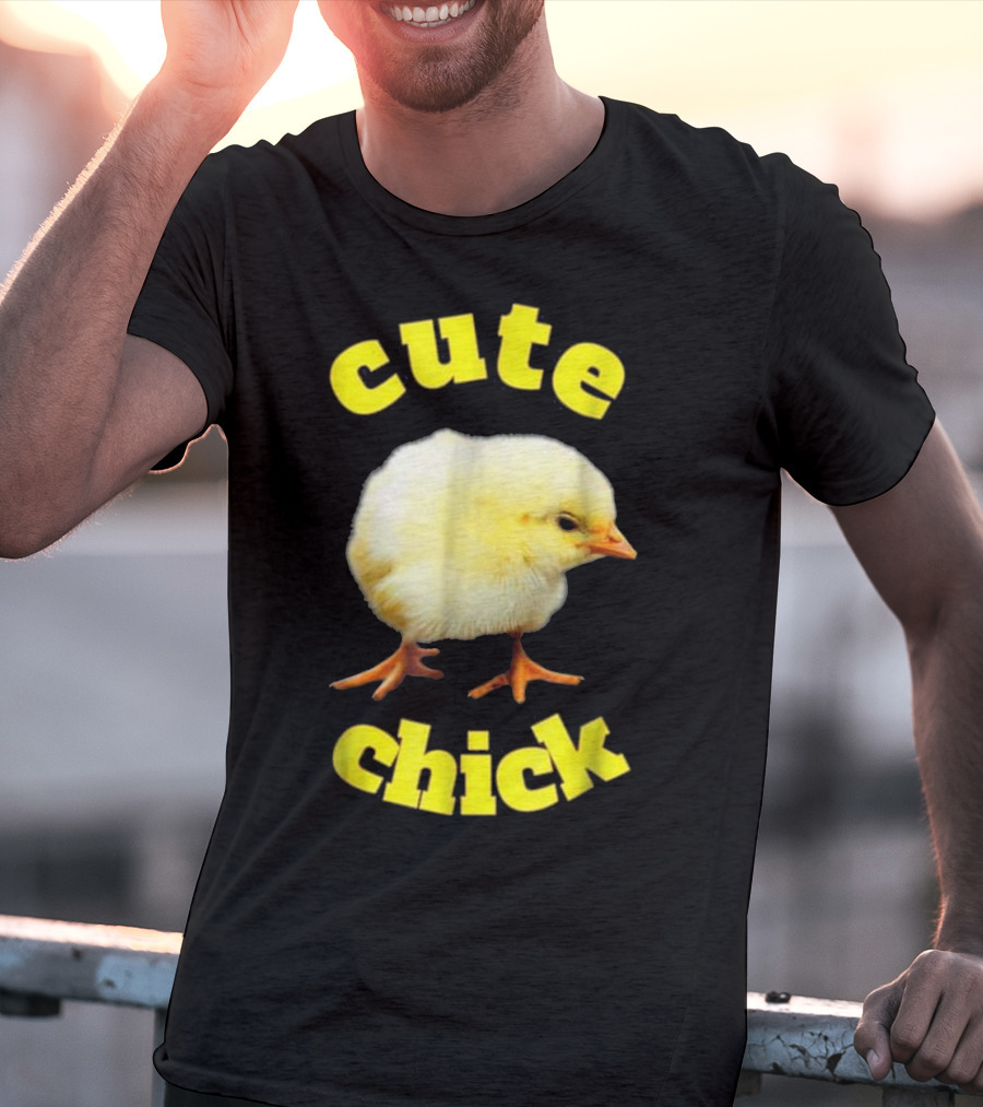 Cute Chick Fluffy Baby Chicken T-Shirt