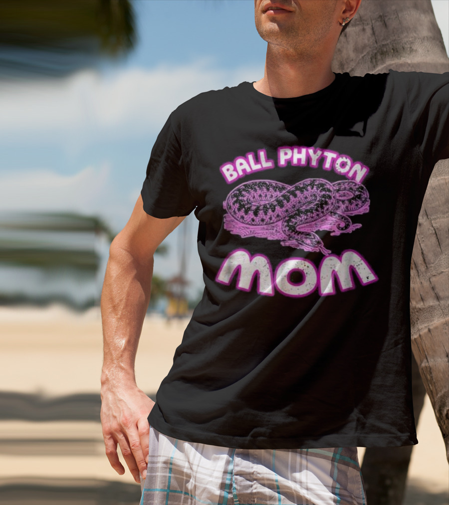 Ball Phyton Mom Snake T-Shirt