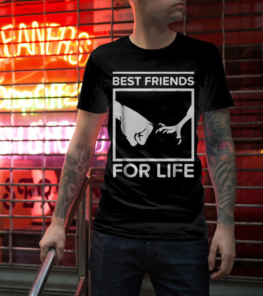 Best Friends For Life Bird Fist Bump T-Shirt