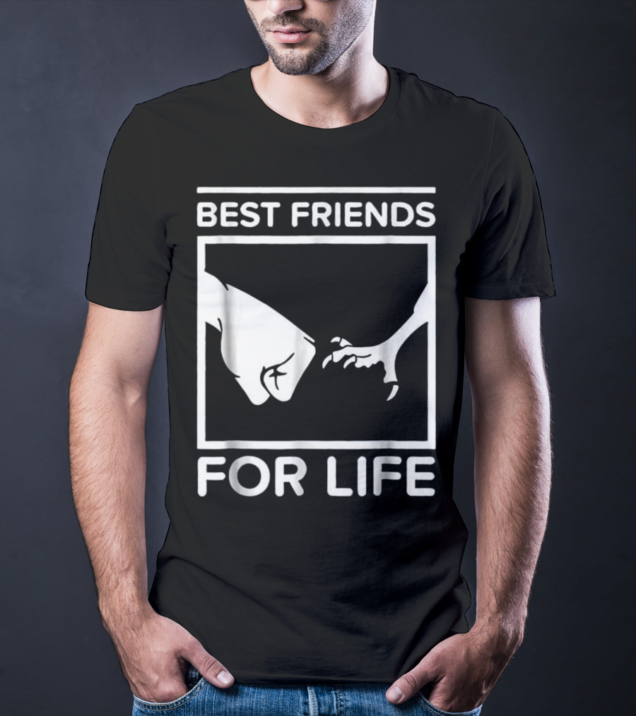Best Friends For Life Bird Fist Bump T-Shirt
