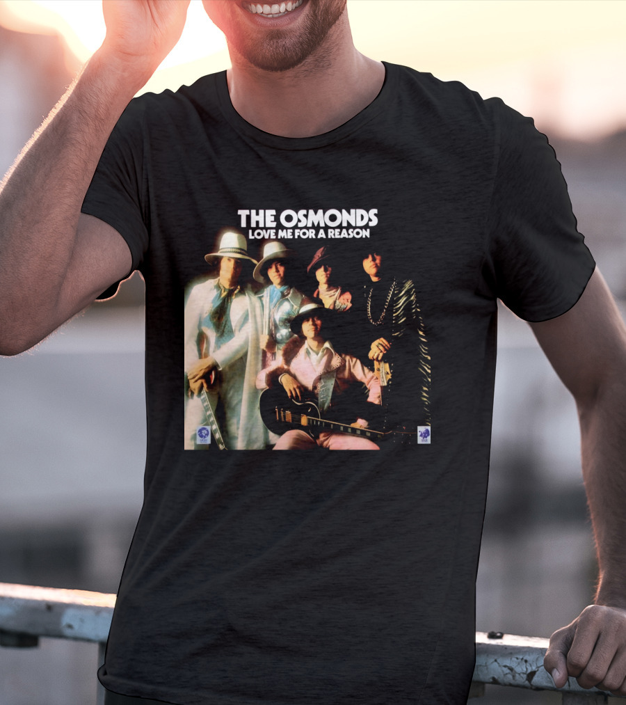 The Osmonds Love Me For A Reason Album Cover Vintage T-Shirt