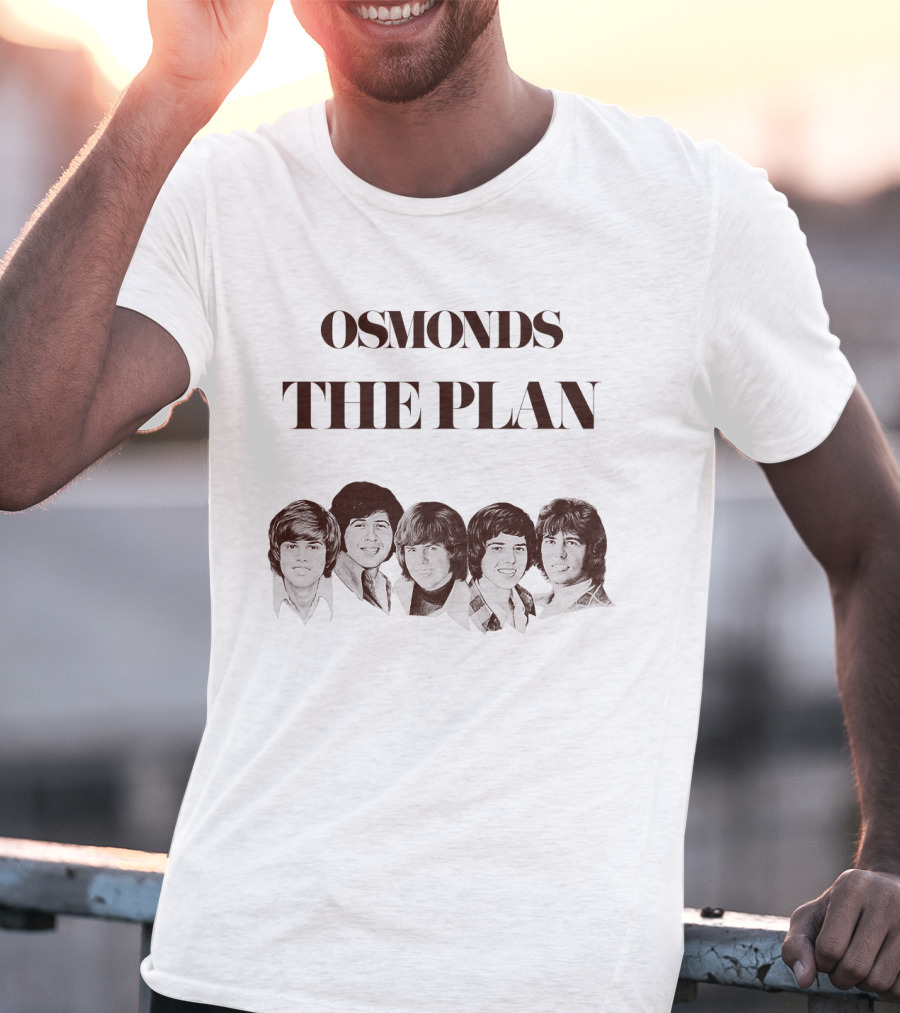 Osmonds The Plan Album Cover T-Shirt