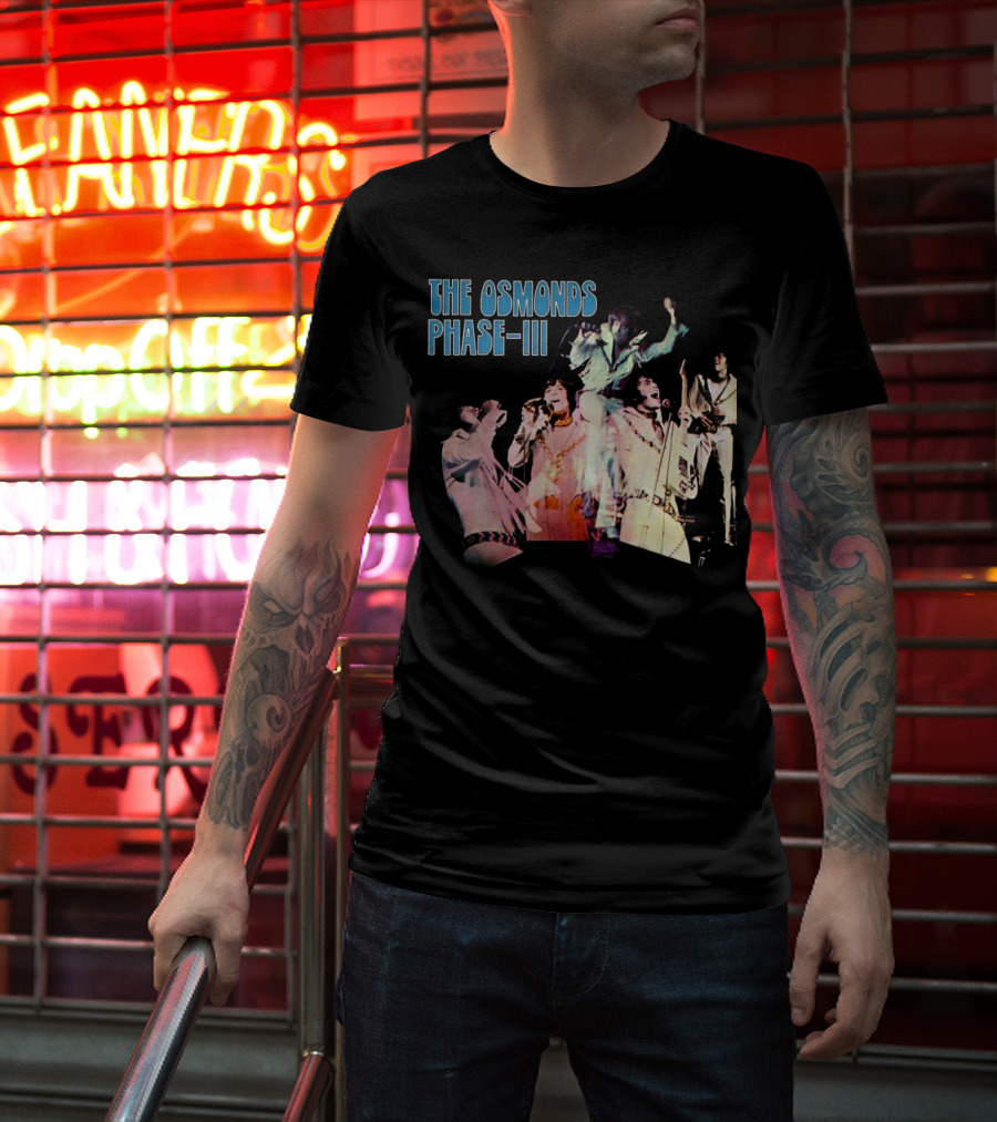 The Osmonds Phase III Concert Performance Montage T-Shirt