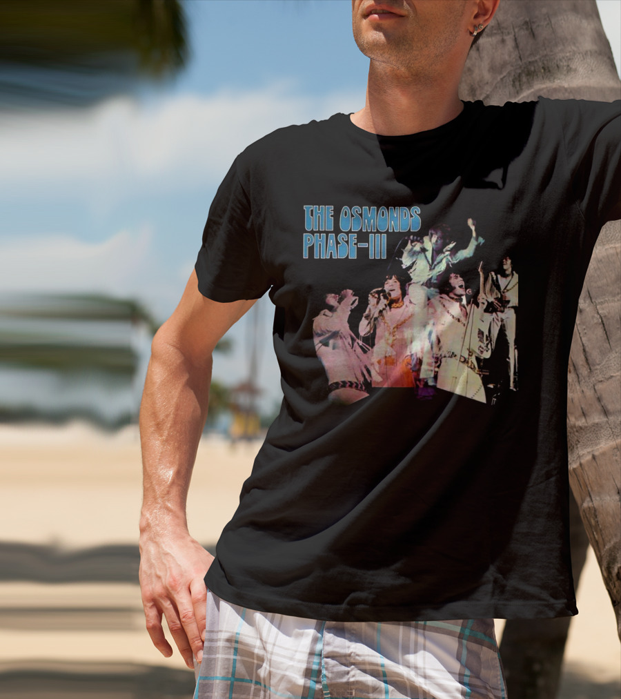 The Osmonds Phase III Concert Performance Montage T-Shirt