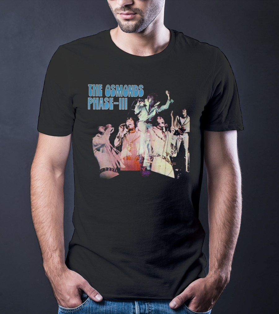 The Osmonds Phase III Concert Performance Montage T-Shirt