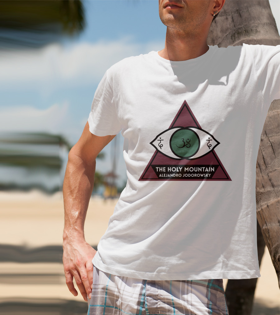 The Holy Mountain Alejandro Jodorowsky Eye Symbol Om Triangle T-Shirt