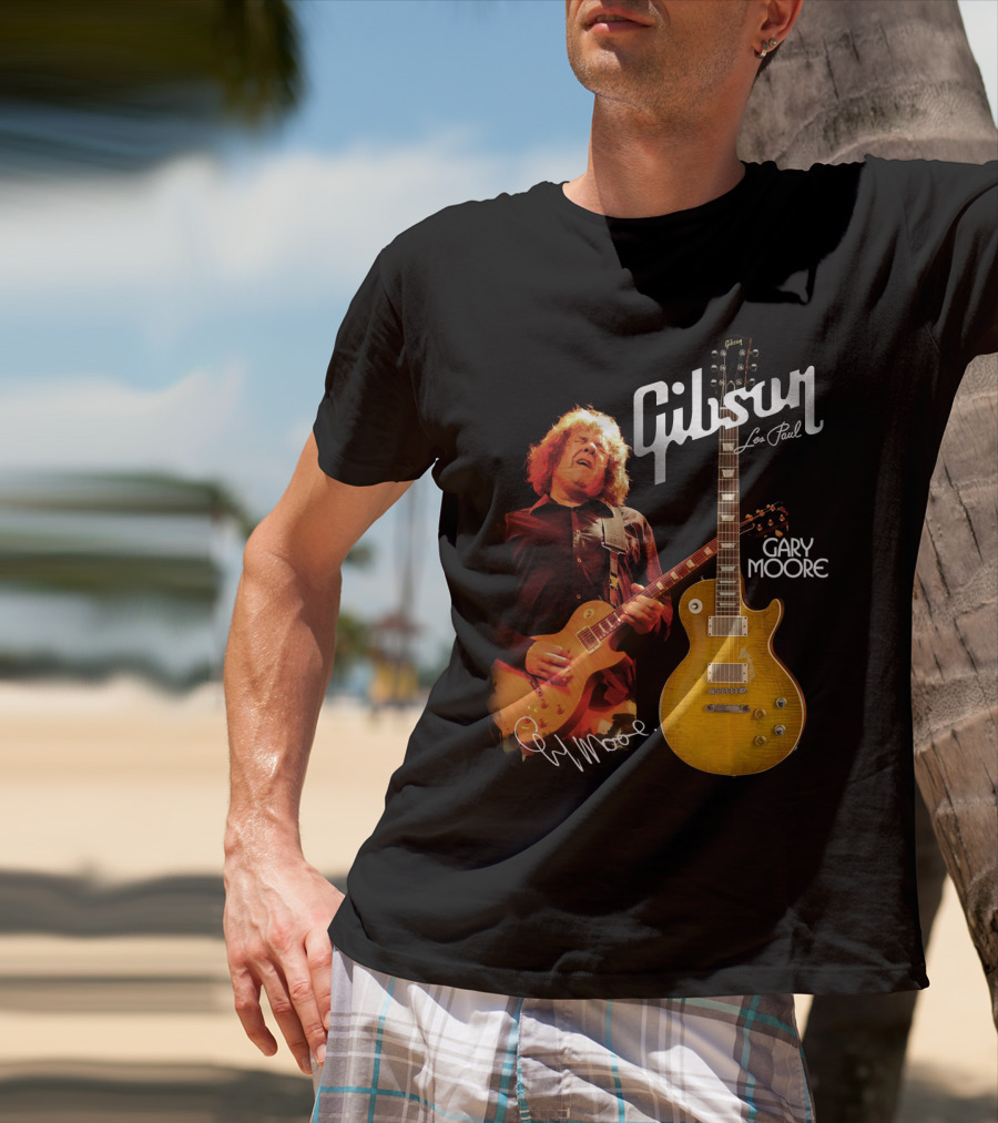 Gary Moore Gibson Les Paul Guitar Signature Series T-Shirt