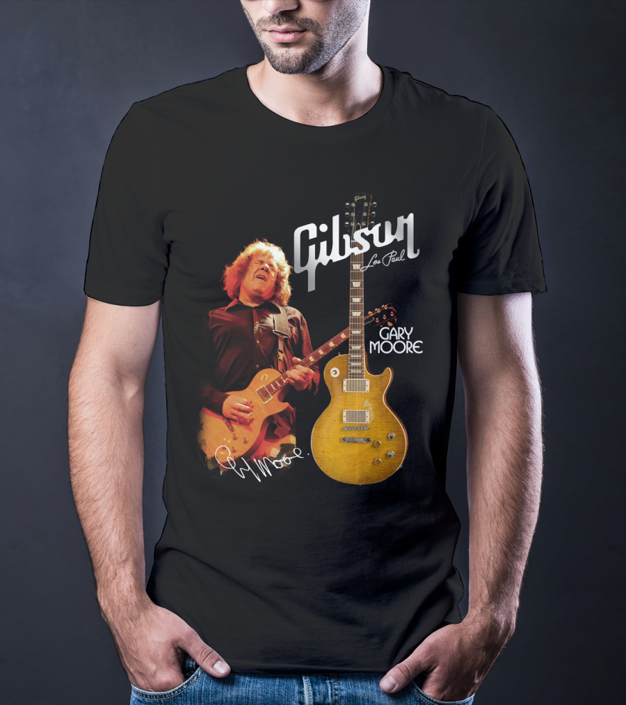 Gary Moore Gibson Les Paul Guitar Signature Series T-Shirt