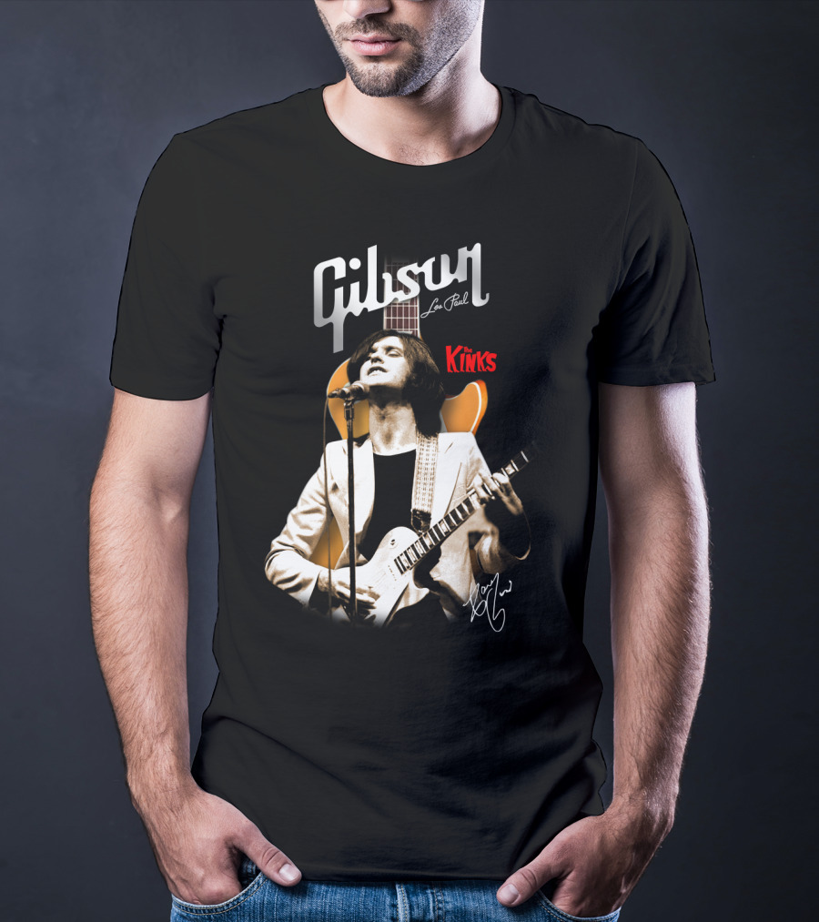 Gibson Les Paul The Kinks Guitarist Signature T-Shirt
