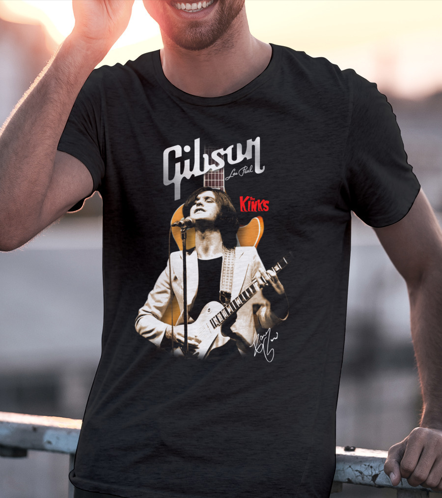 Gibson Les Paul The Kinks Guitarist Signature T-Shirt
