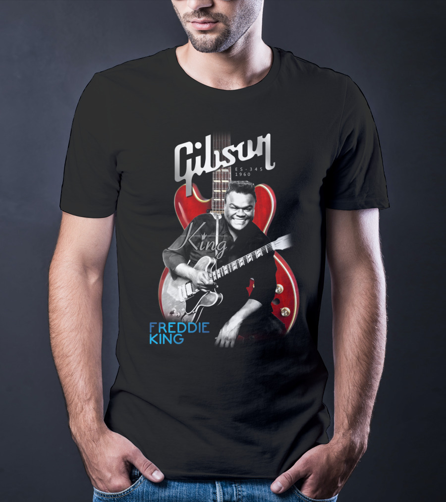 Gibson ES-345 1960 Freddie King Guitar T-Shirt