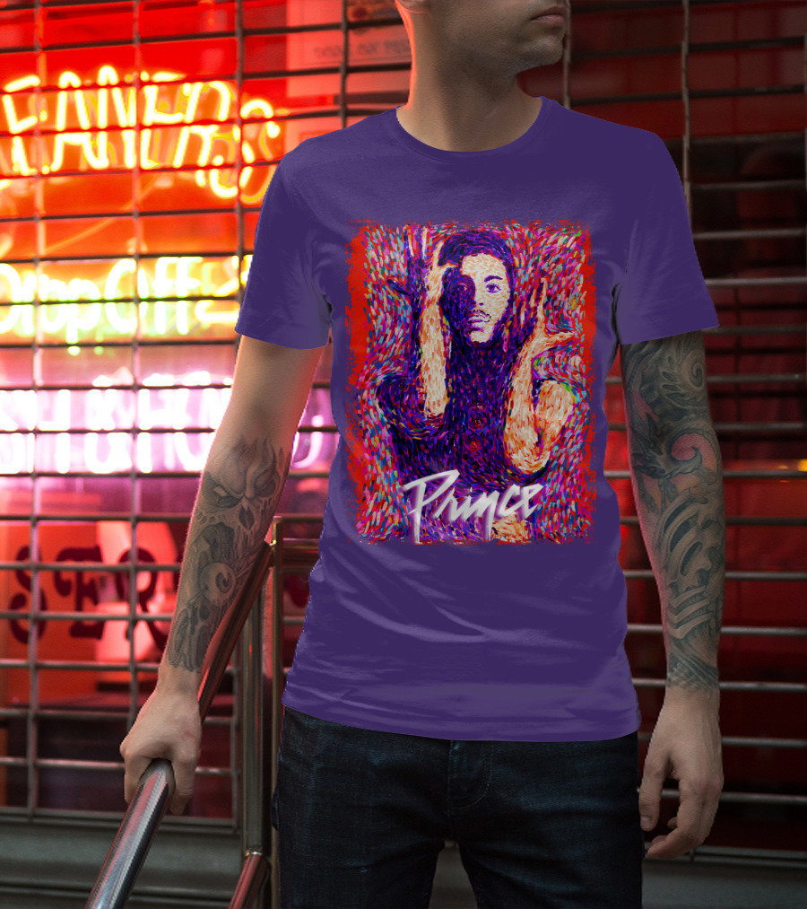 Prince Psychedelic Portrait T-Shirt
