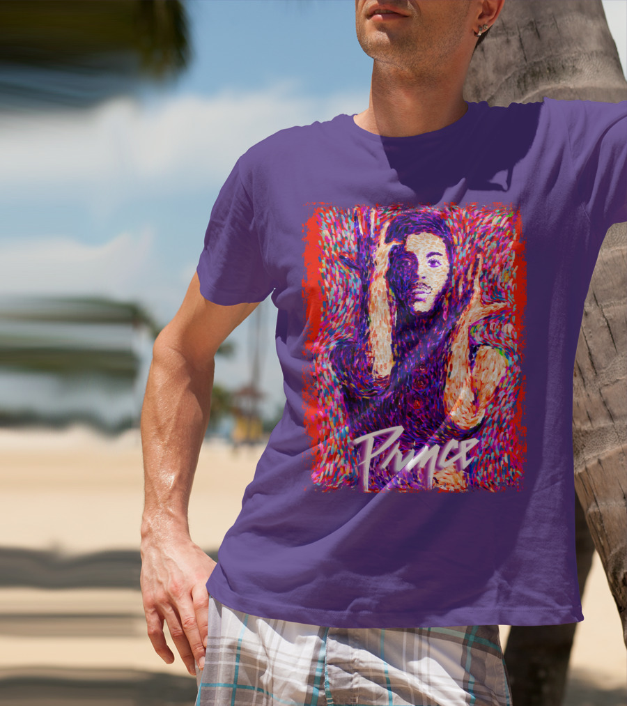 Prince Psychedelic Portrait T-Shirt
