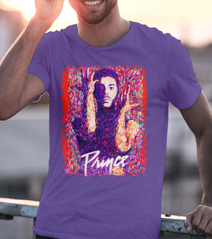 Prince Psychedelic Portrait T-Shirt