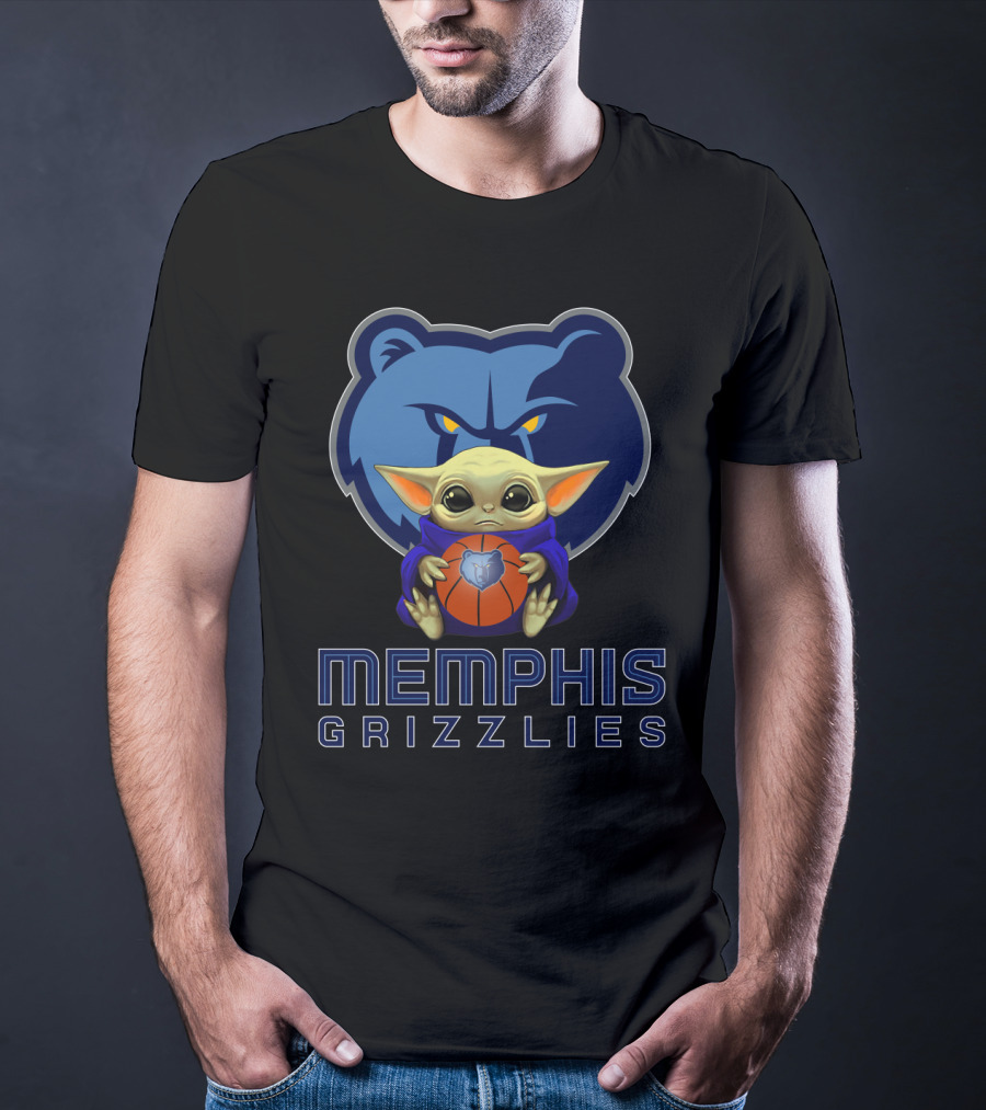Memphis Grizzlies Baby Holding Basketball T-Shirt