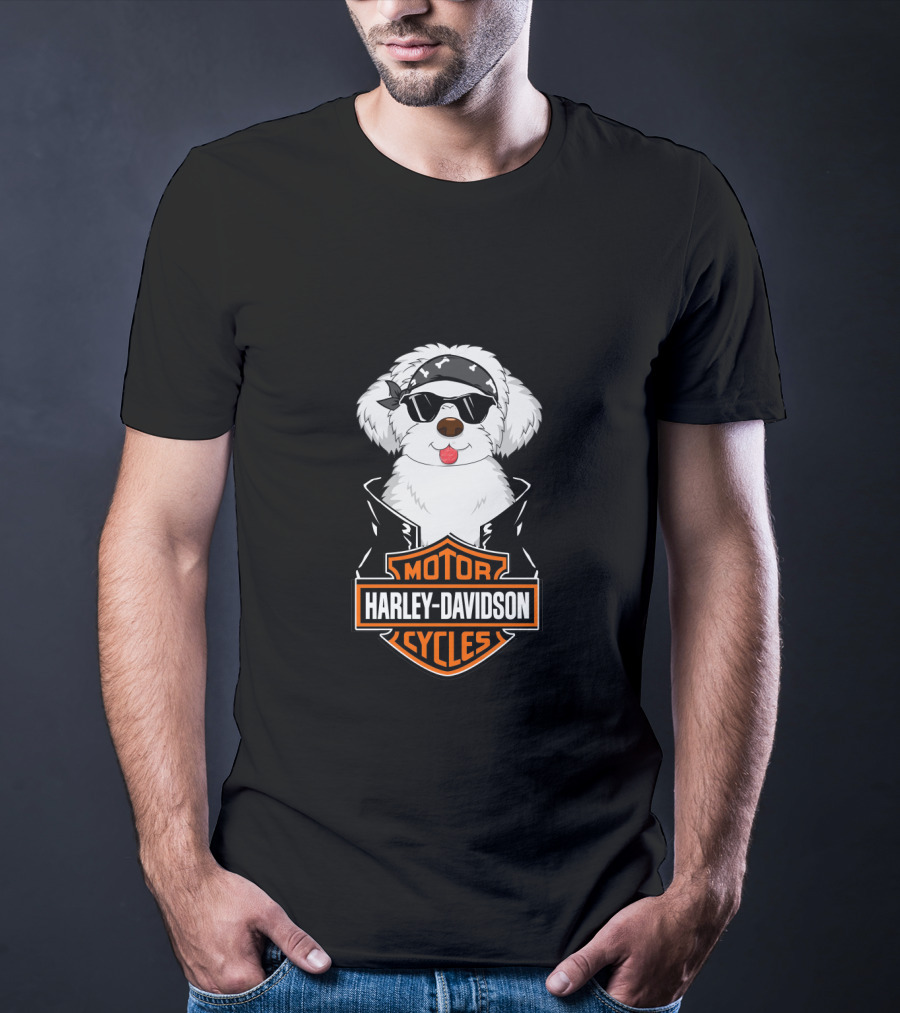 Harley Davidson Cycles Malteses Motorcycle T-Shirt